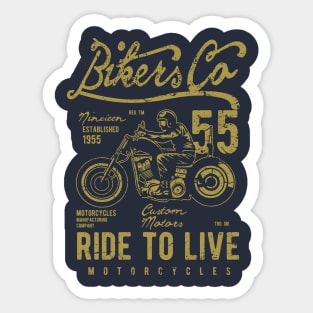 Bikers CA Sticker